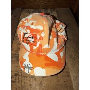 Dale Earnhardt Jr Nation Nascar Womens Hat Cap Orange‎ Strapback Hendricks O1D